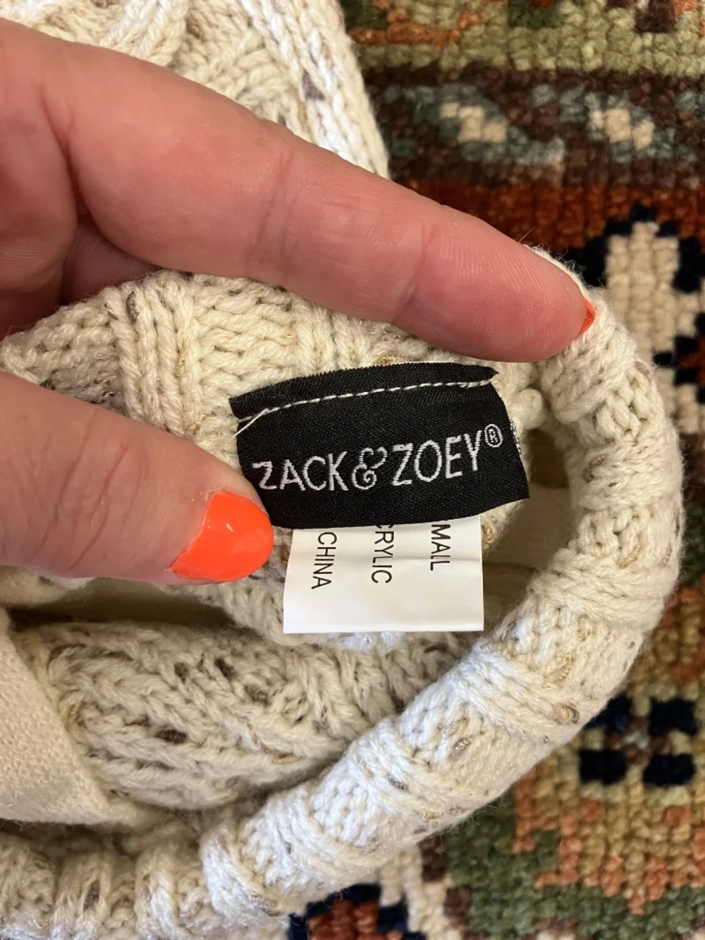New 2 Vintage Zack & Zoey Dog Sweaters Jumpers - Small with Xmas Scarfs